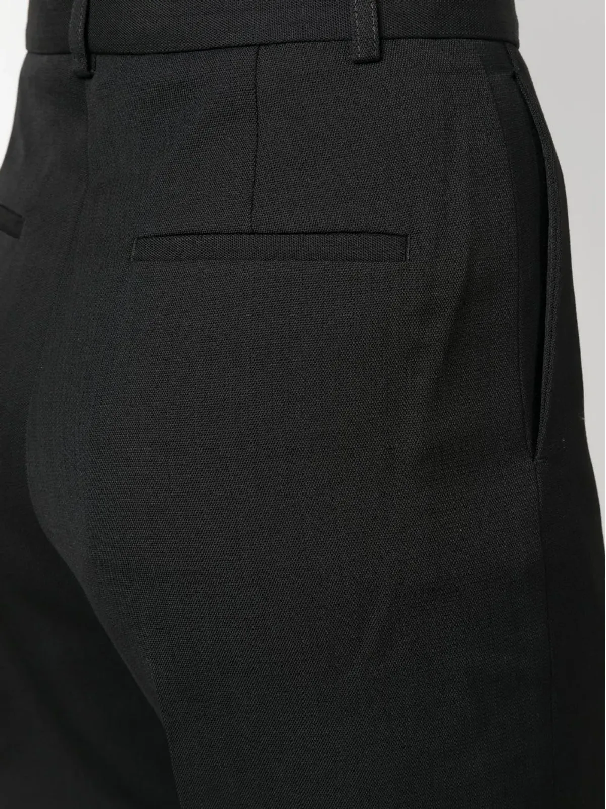 Acne Studios クロップドストレートパンツ - ブラック - 画像5