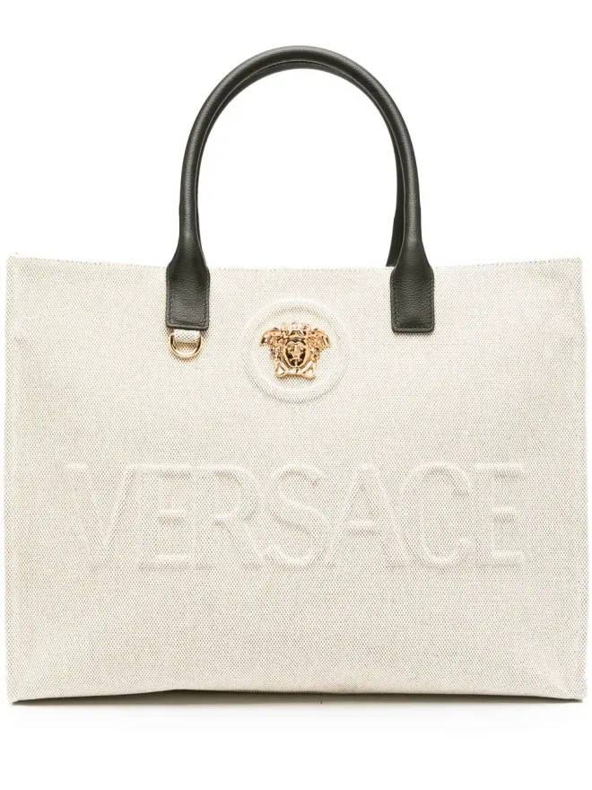 VERSACE Versace ラ・メドゥーサ キャンバス トートバッグの商品画像