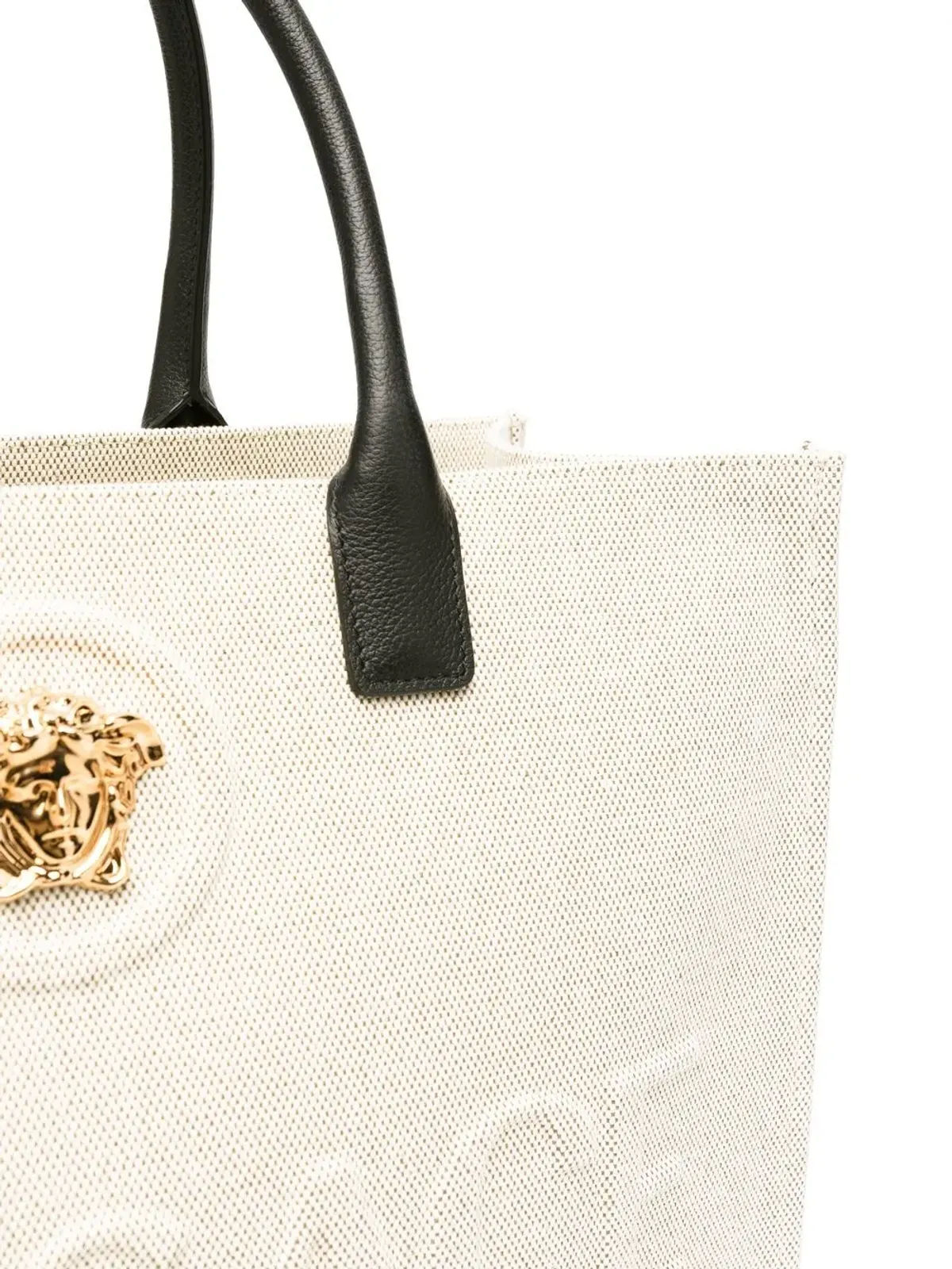 Versace ラ・メドゥーサ キャンバス トートバッグ - 画像5