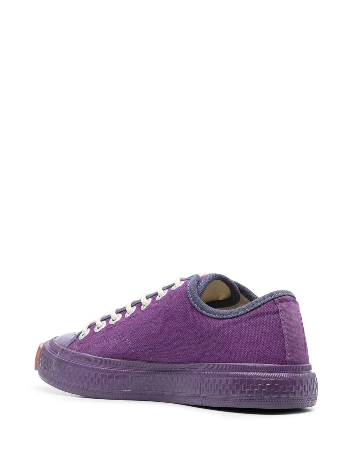 Acne Studios トーナル レースアップスニーカー - パープル - 画像3
