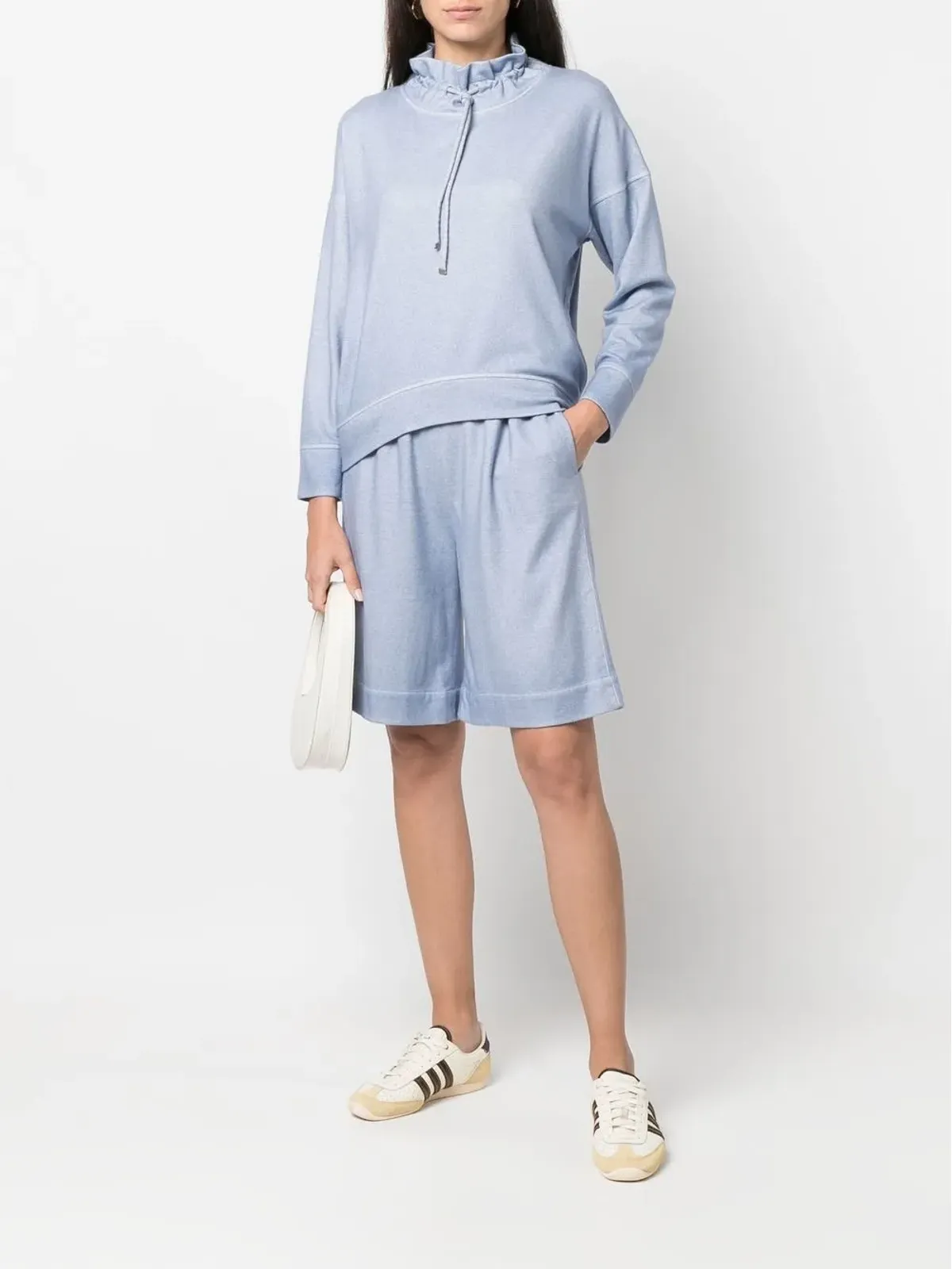 Colombo ファインニット膝丈ショートパンツ - 画像2