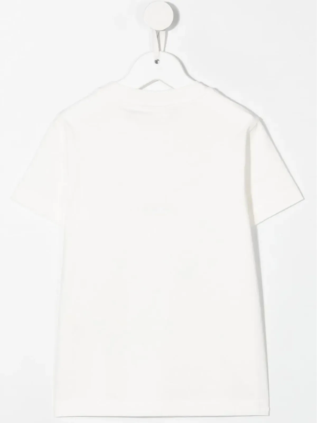 Fendi Kids ロゴプリント コットンTシャツ - ホワイト - 画像2