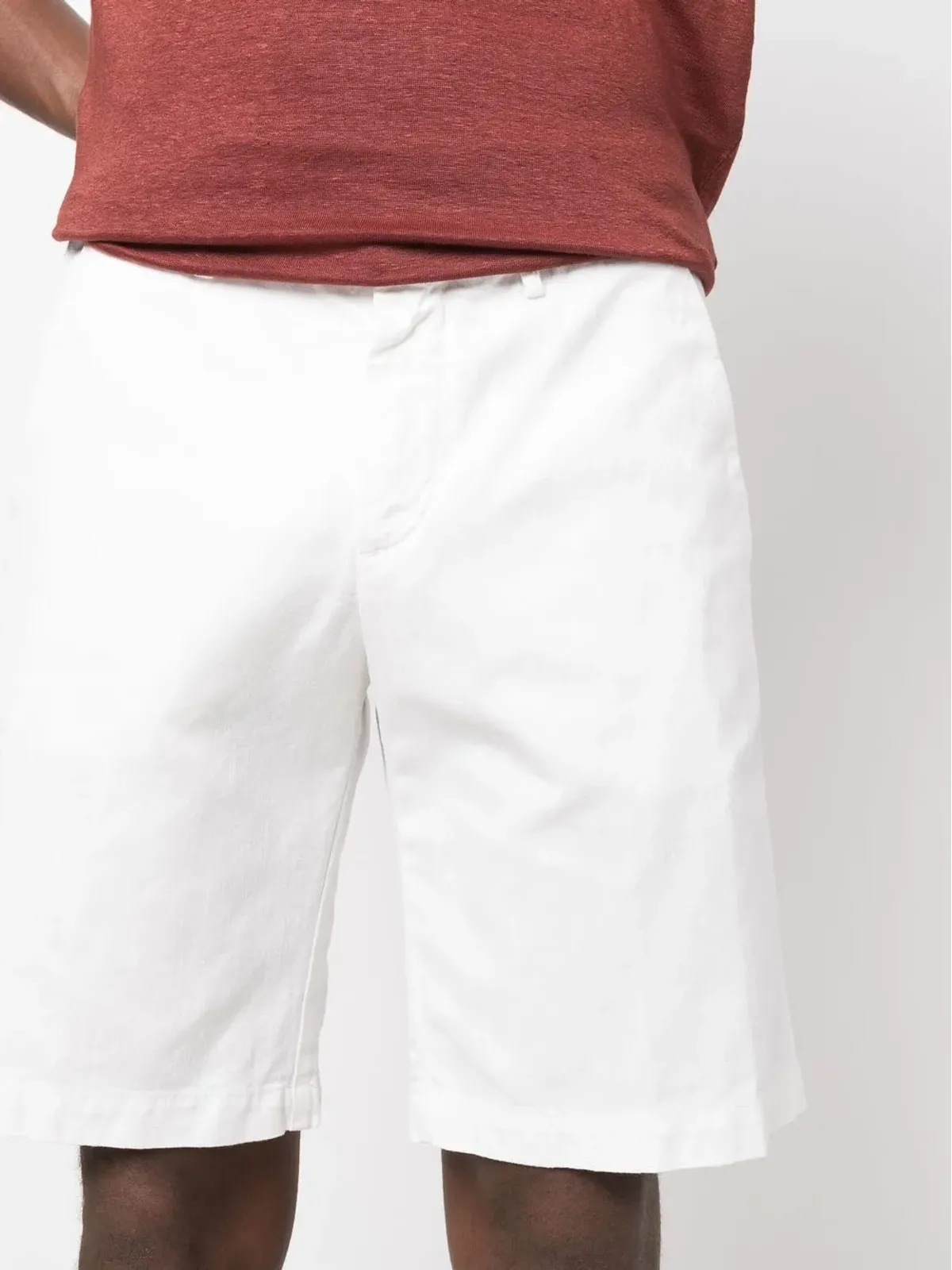 Massimo Alba knee-length shorts - White - 画像5