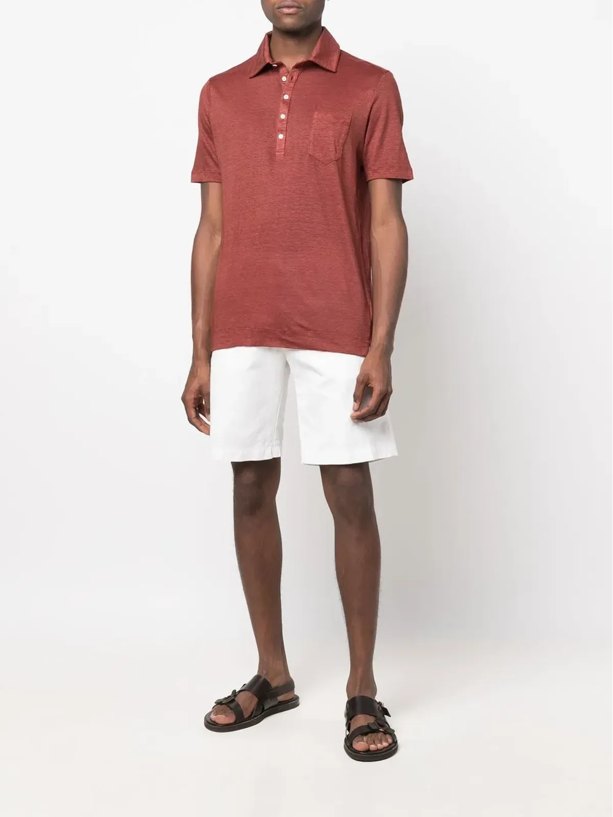 Massimo Alba knee-length shorts - White - 画像2