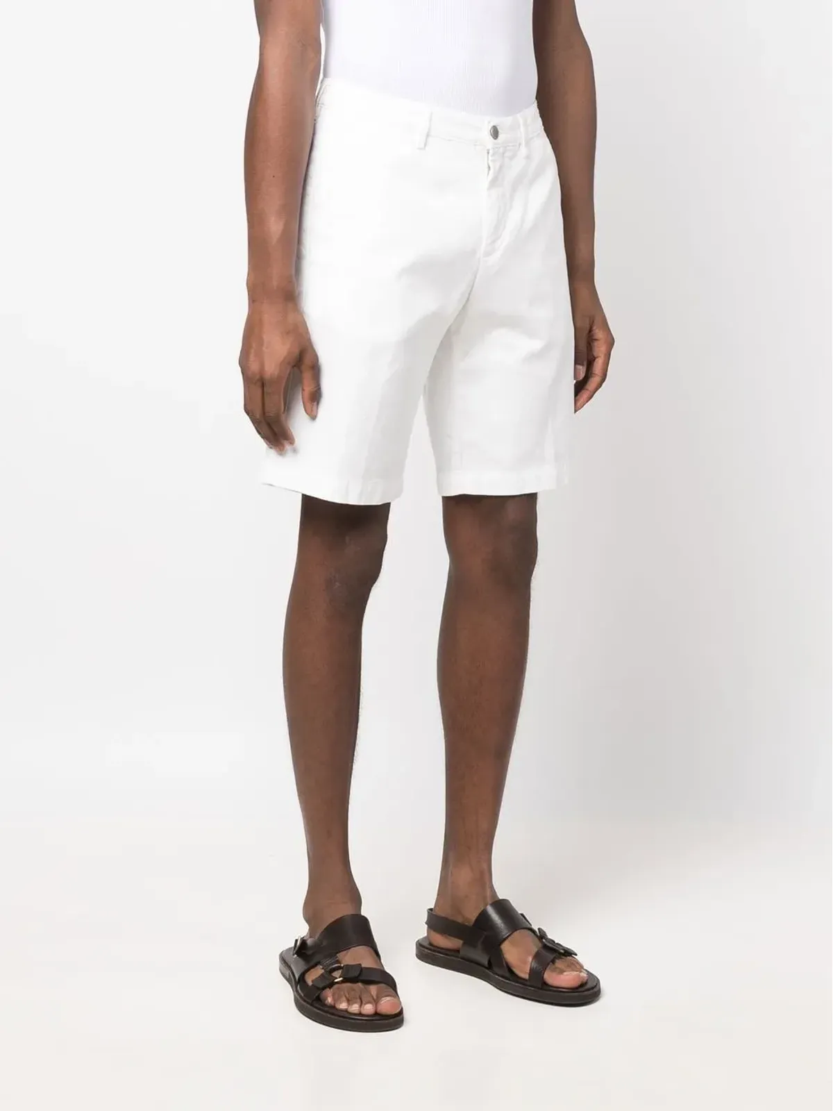 Massimo Alba knee-length shorts - White - 画像3