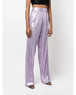 TOM FORD ラメ入りワイドレッグパンツ - サムネイル3