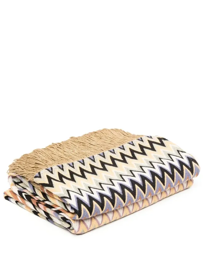 Missoni Home Missoni Home マルゴー ウーブン ジグザグ ブランケットの商品画像