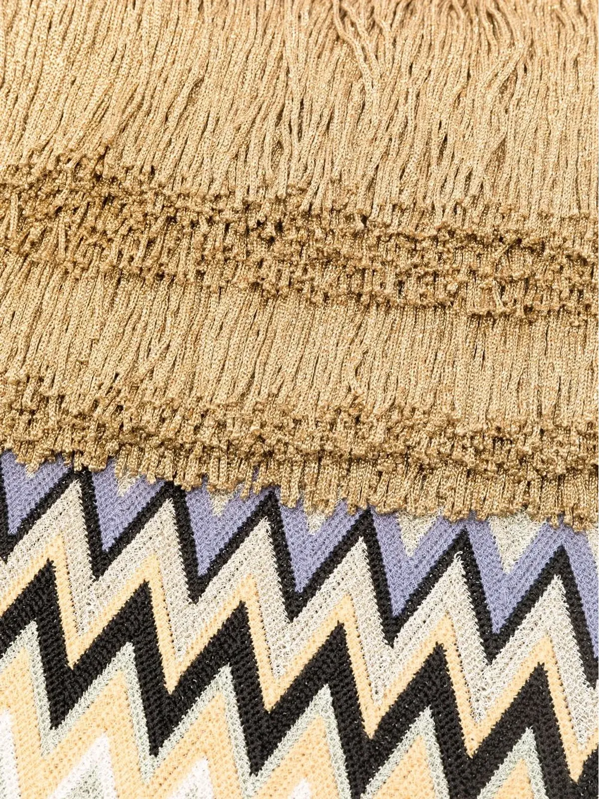 Missoni Home マルゴー ウーブン ジグザグ ブランケット - 画像2