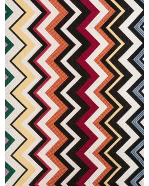 Missoni Home ストライプ長方形テーブルクロス ブラック - サムネイル2