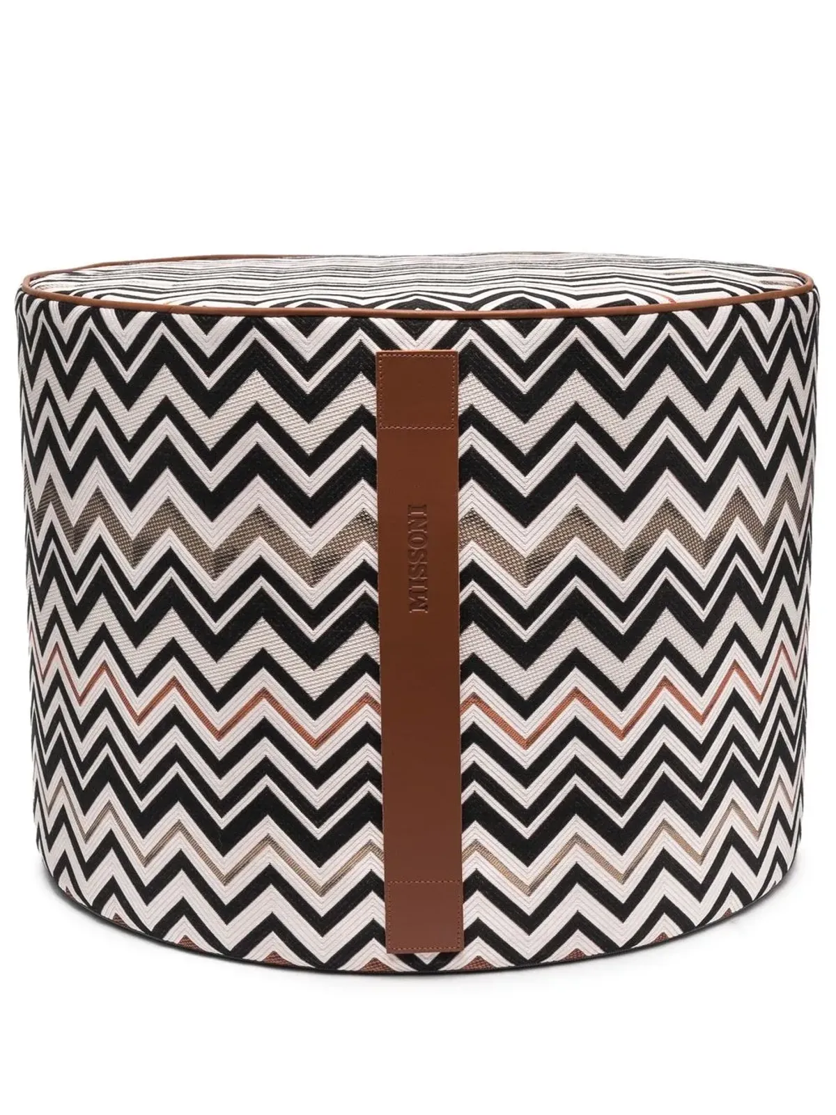 Missoni Home Belfast zig-zag pouf - Neutrals - 画像1