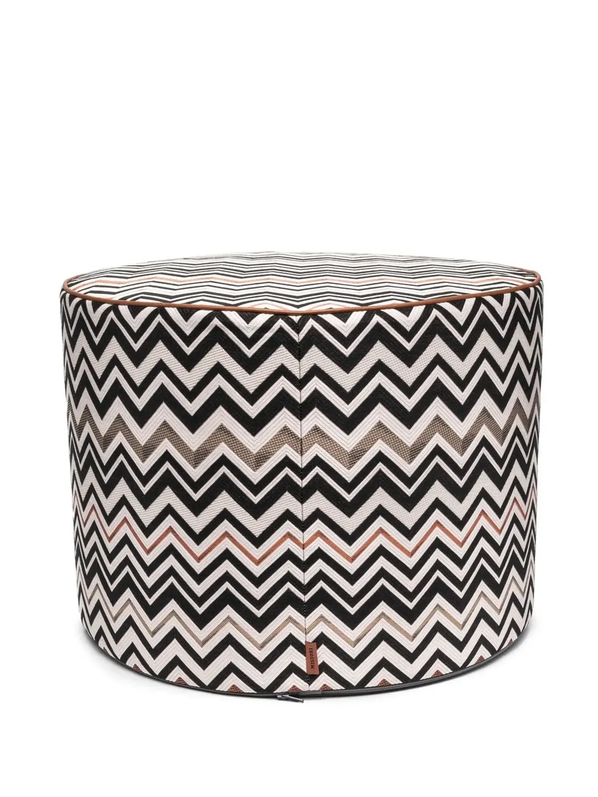 Missoni Home Belfast zig-zag pouf - Neutrals - 画像2