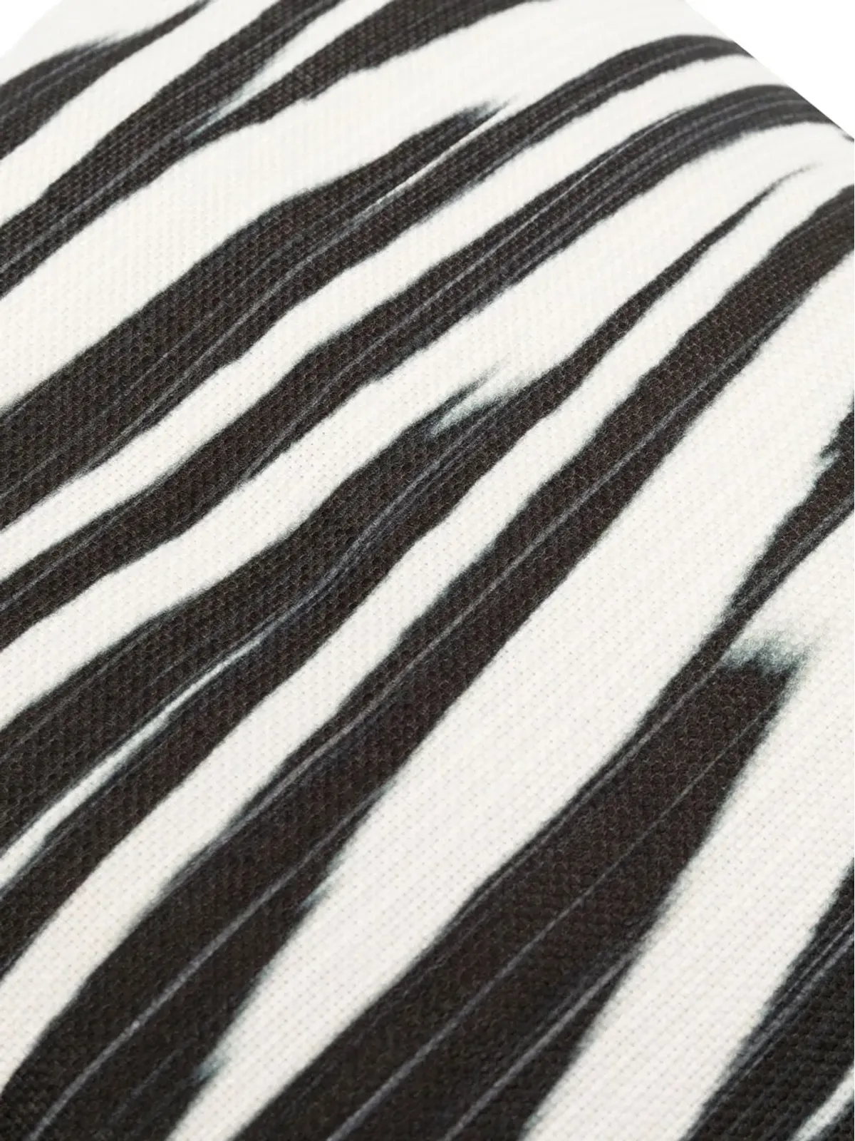 Missoni Home アブストラクトプリントの正方形クッション - ニュートラルカラー - 画像3