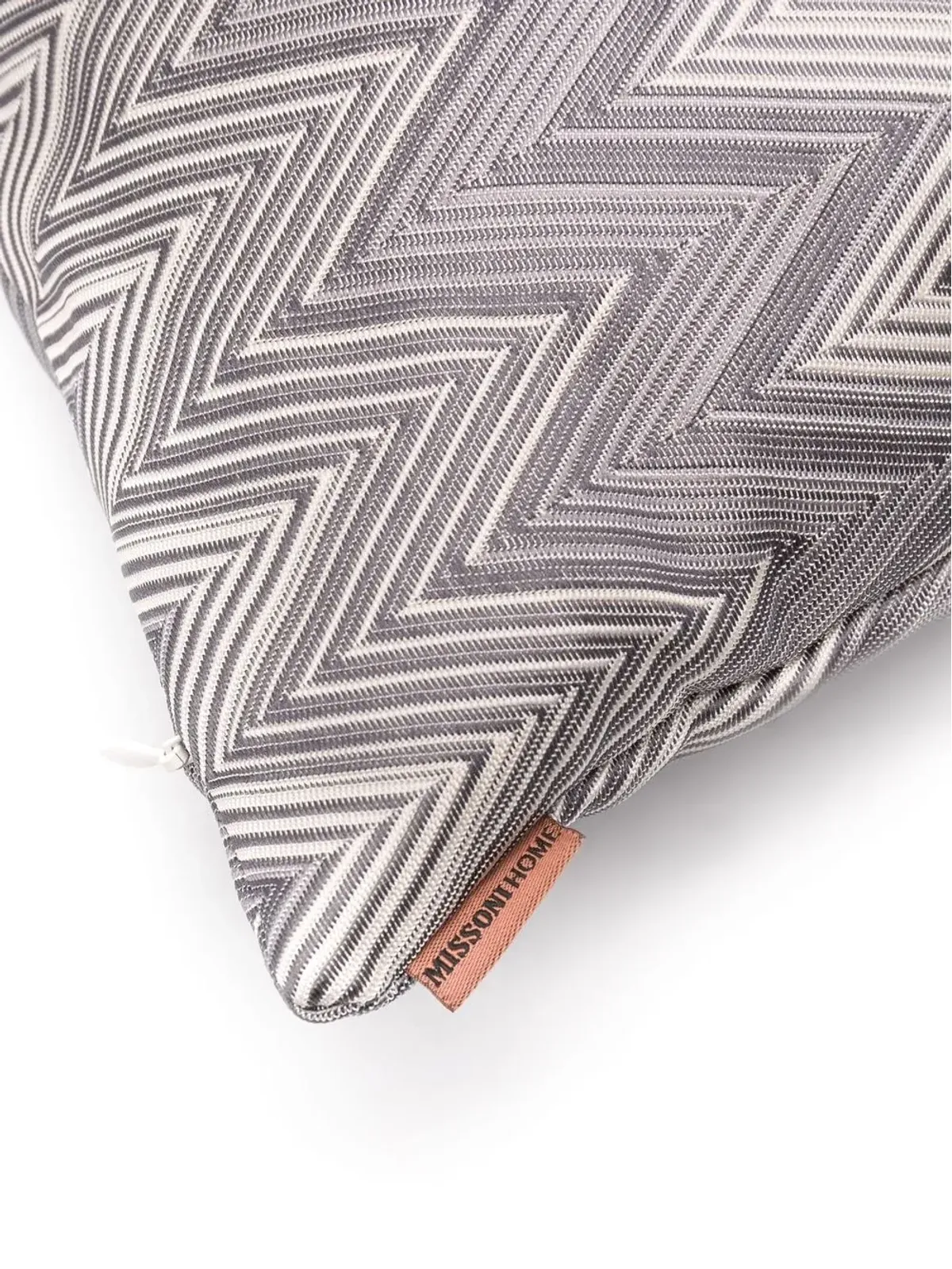 Missoni Home ジグザグ柄クッション - グレー - 画像3