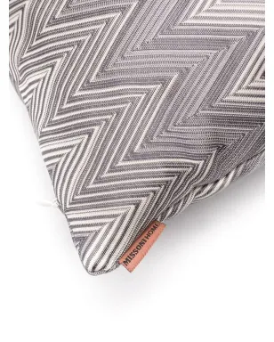 Missoni Home ジグザグ柄クッション - グレー - サムネイル3