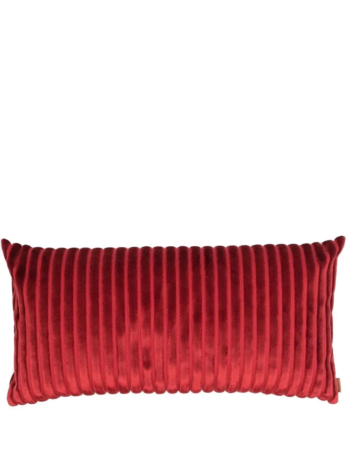 Missoni Home リブ編みベルベットクッション - レッド - 画像1