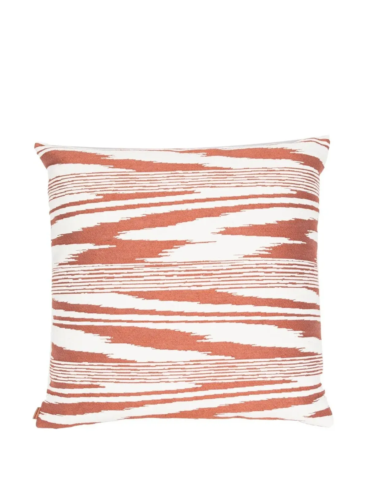 Missoni Home 抽象パターン羽毛ダウンクッション - オレンジ - 画像2