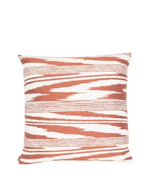 Missoni Home 抽象パターン羽毛ダウンクッション - オレンジ - サムネイル2