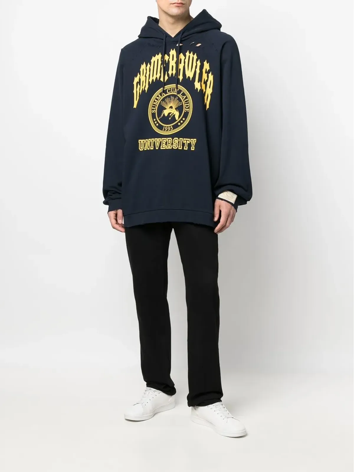 Raf Simons ストレートレッグパンツ - ブラック - 画像2