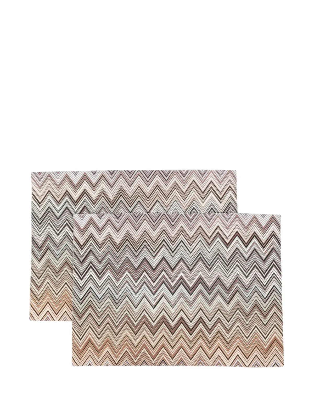 Missoni Home ジグザグ テーブルマット（2枚セット） - ナチュラル - 画像2