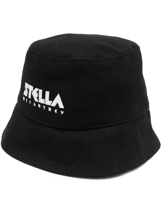 Stella McCartney Stella McCartney 刺繍ロゴ バケットハットの商品画像