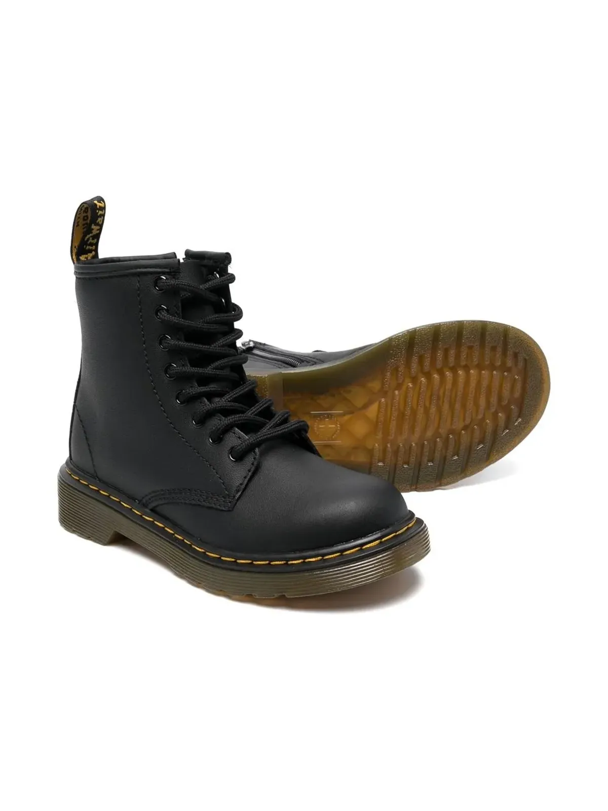 Dr. Martens Kids パスカル レースアップ アンクルブーツ - 画像2