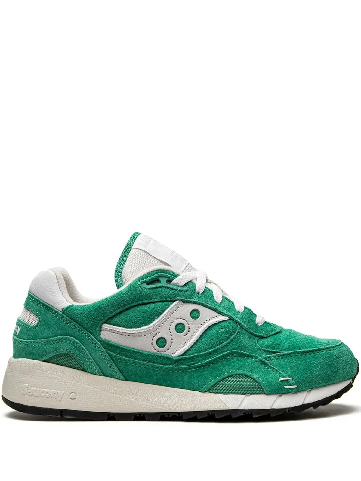 Saucony Shadow 6000 グリーン スニーカー - 画像1