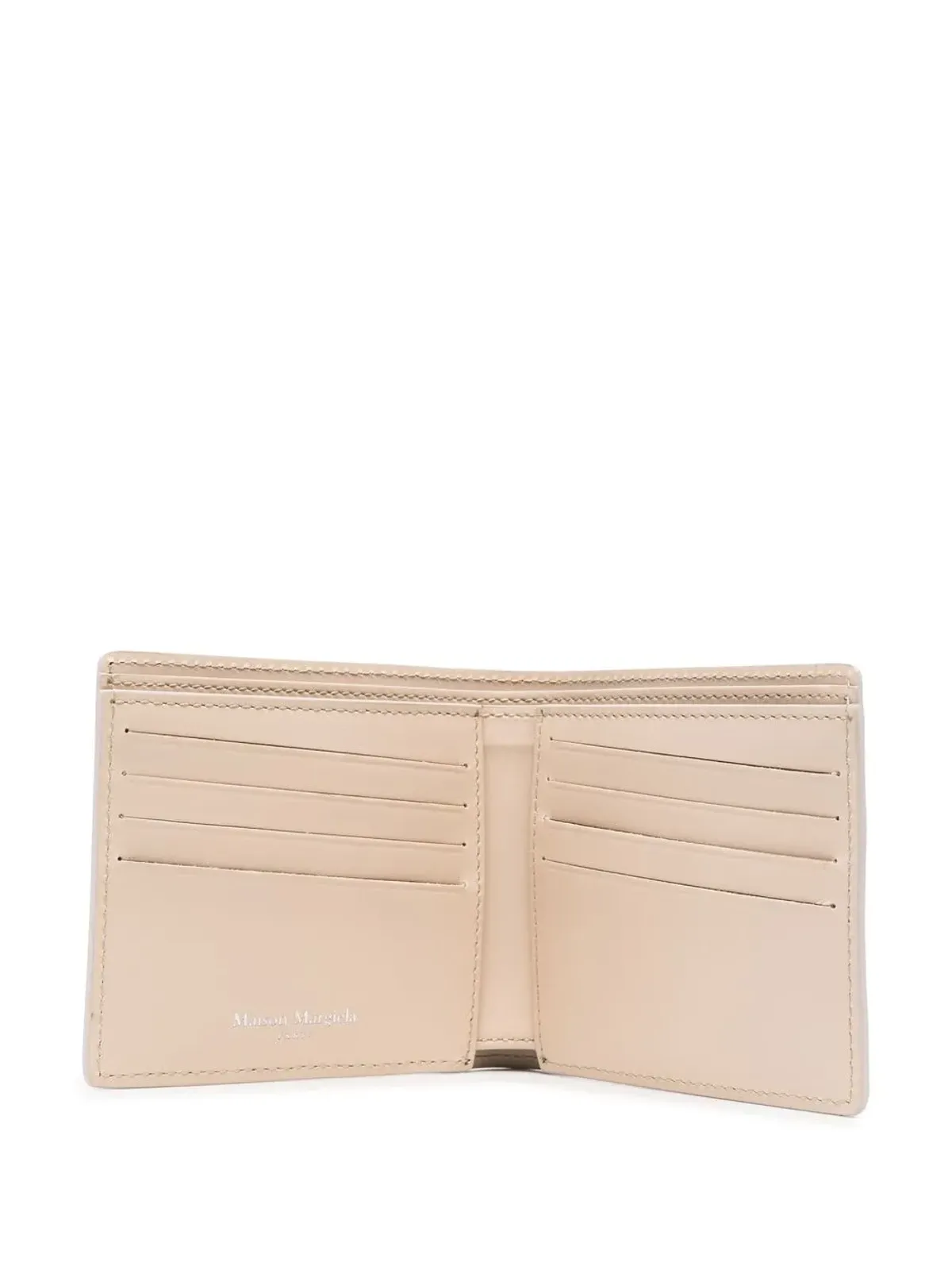 Maison Margiela 4ステッチレザー二つ折り財布 - 画像3
