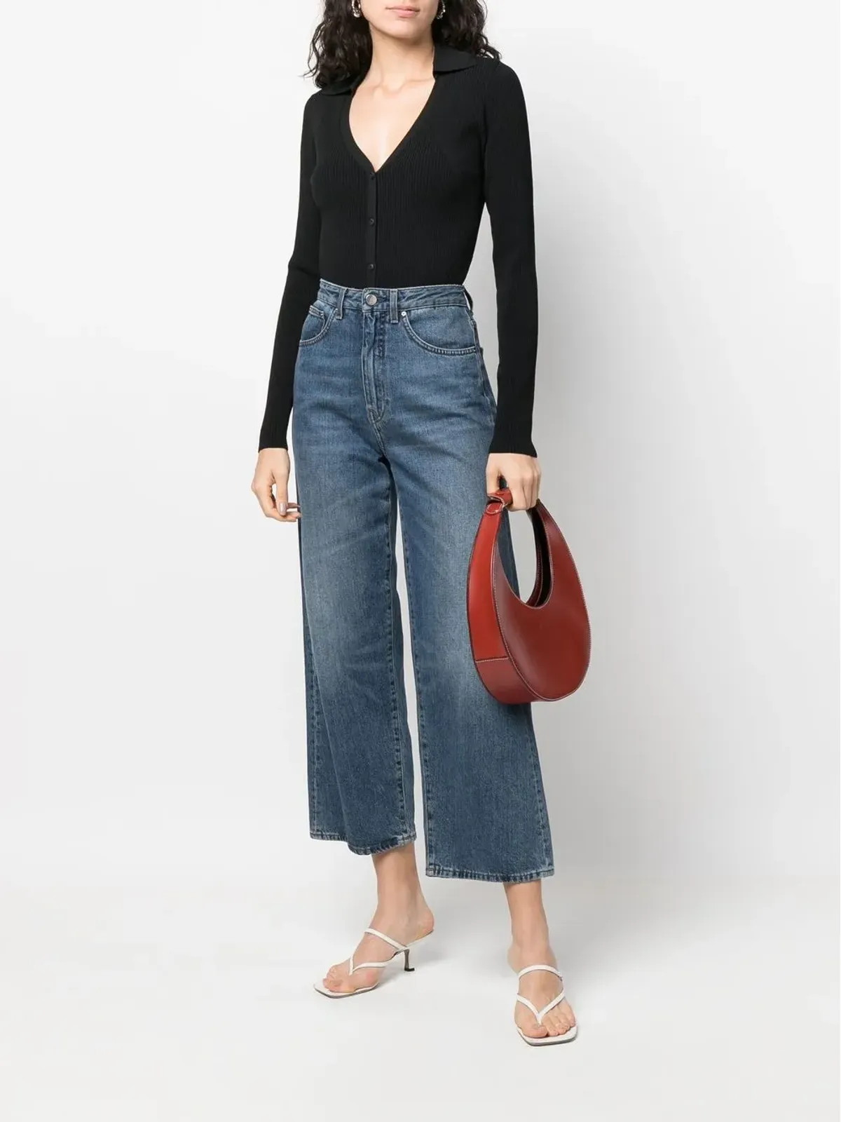 rag & bone リブ編みニットカーディガン - 画像2
