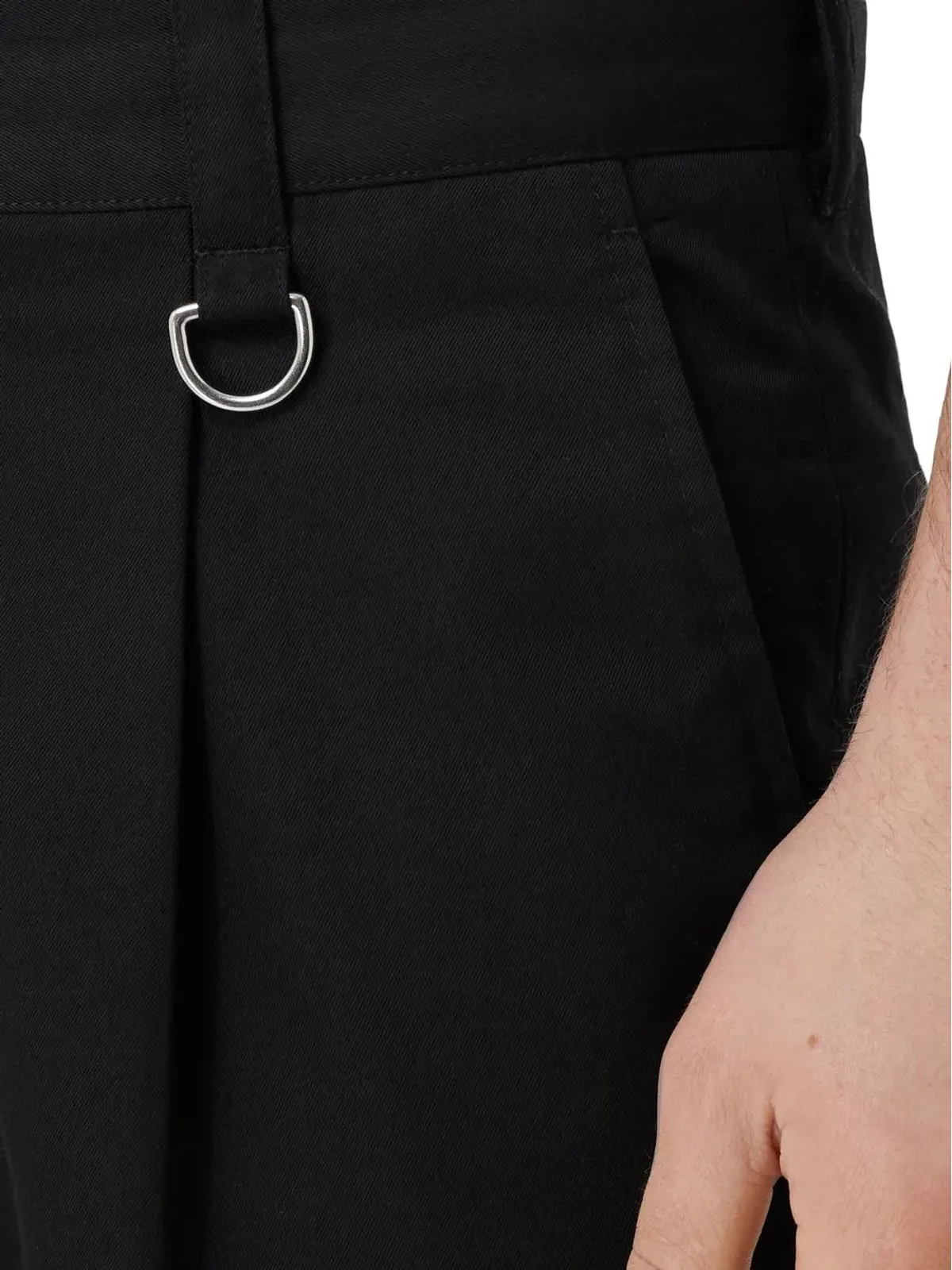 Burberry Dリング付き テーラードストレートパンツ - 画像5