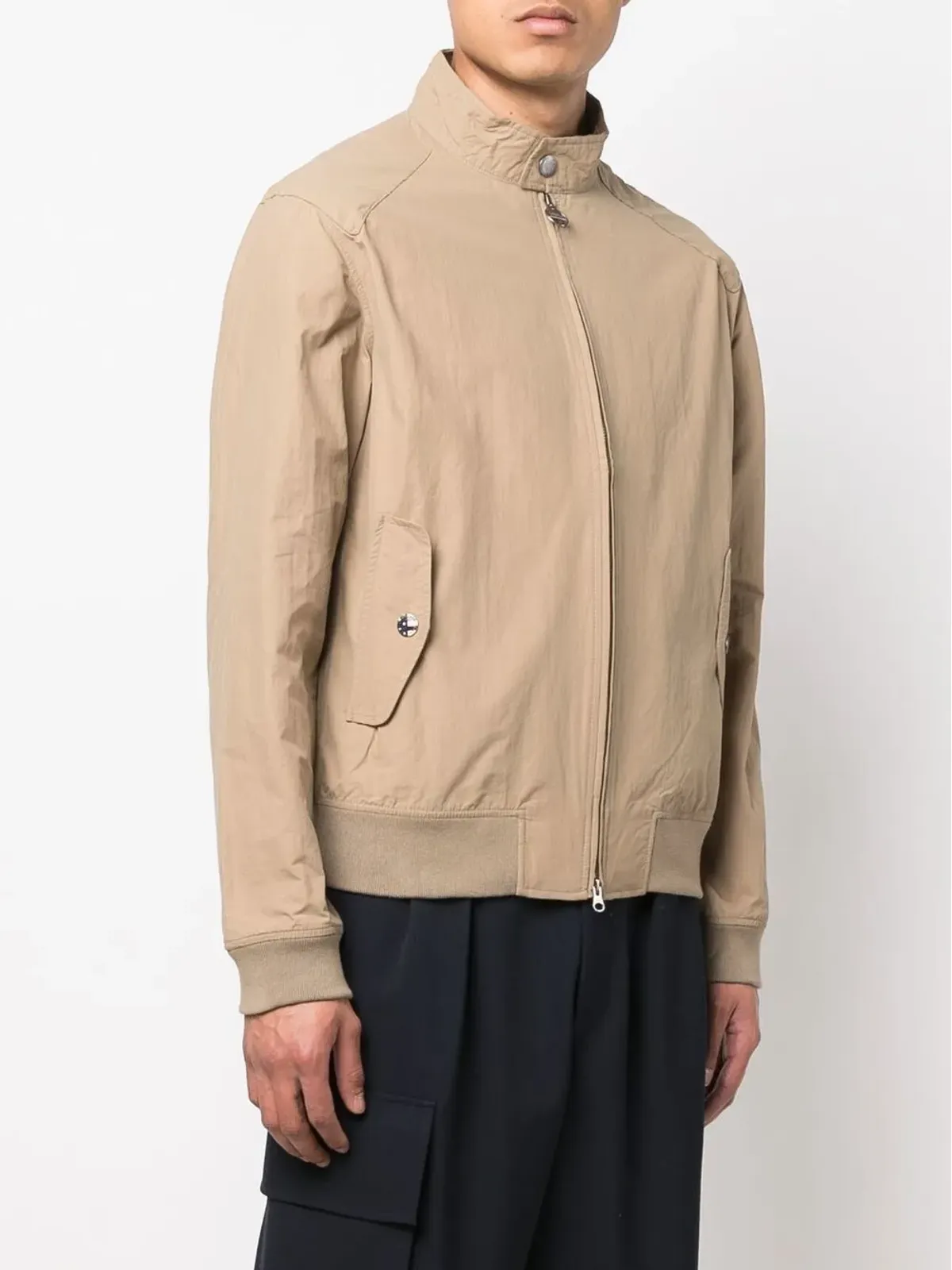 Barbour ジップアップ ボンバー ジャケット - 画像3