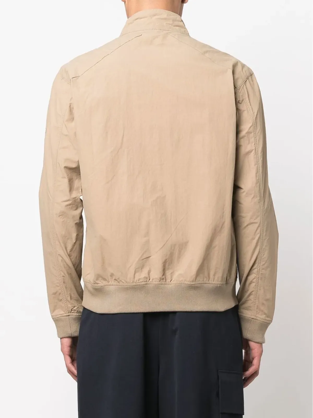 Barbour ジップアップ ボンバー ジャケット - 画像4