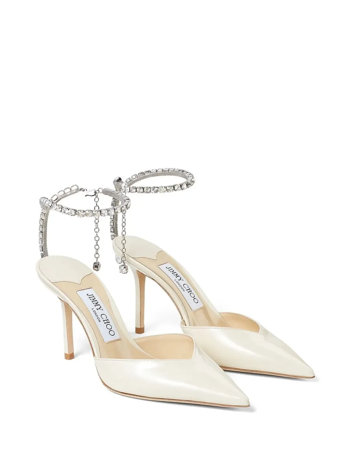 Jimmy Choo サエダ 85mm ポインテッドパンプス - 画像2