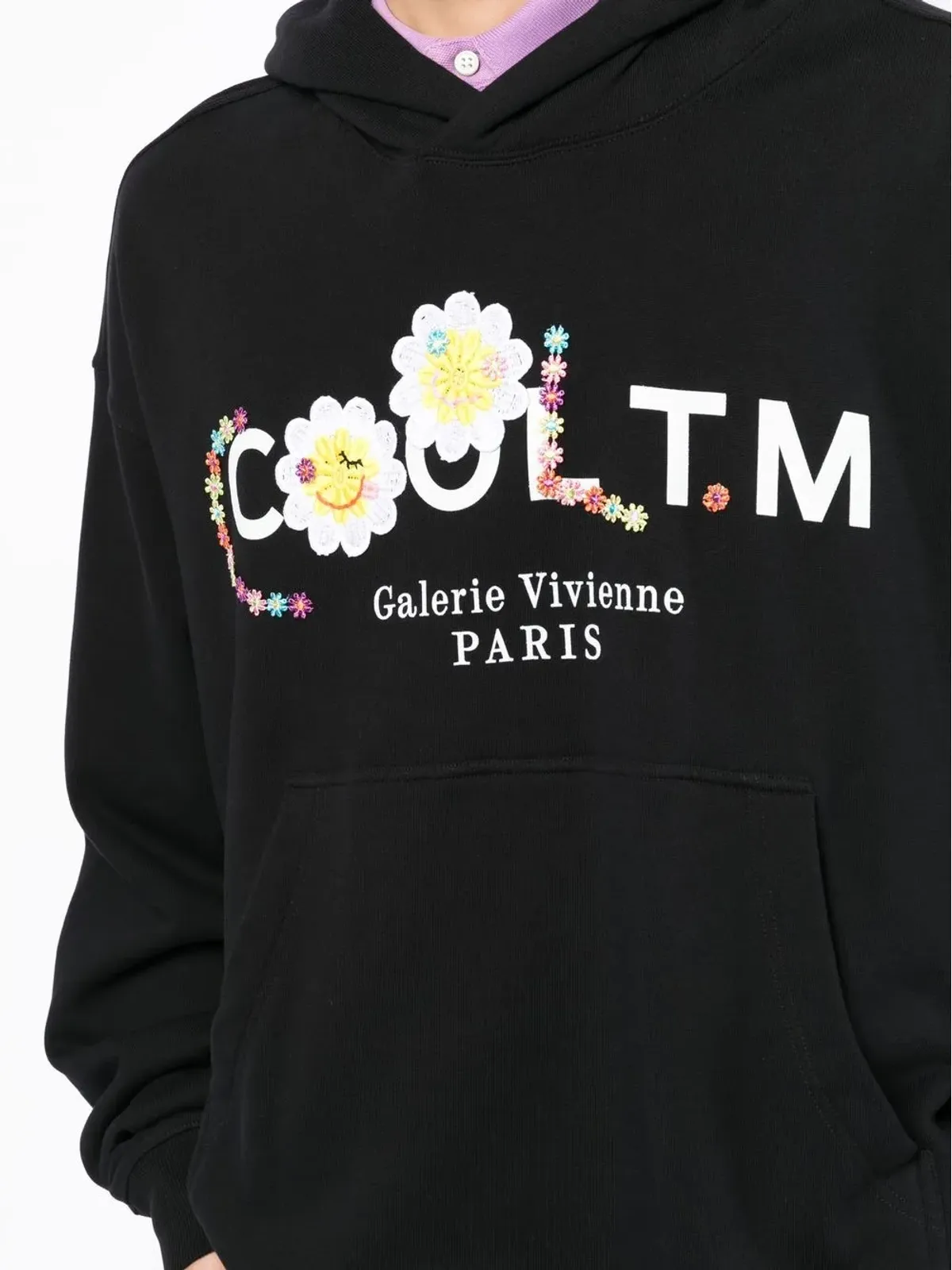 COOL T.M ロゴ刺繍オーバーサイズフーディ - 画像5