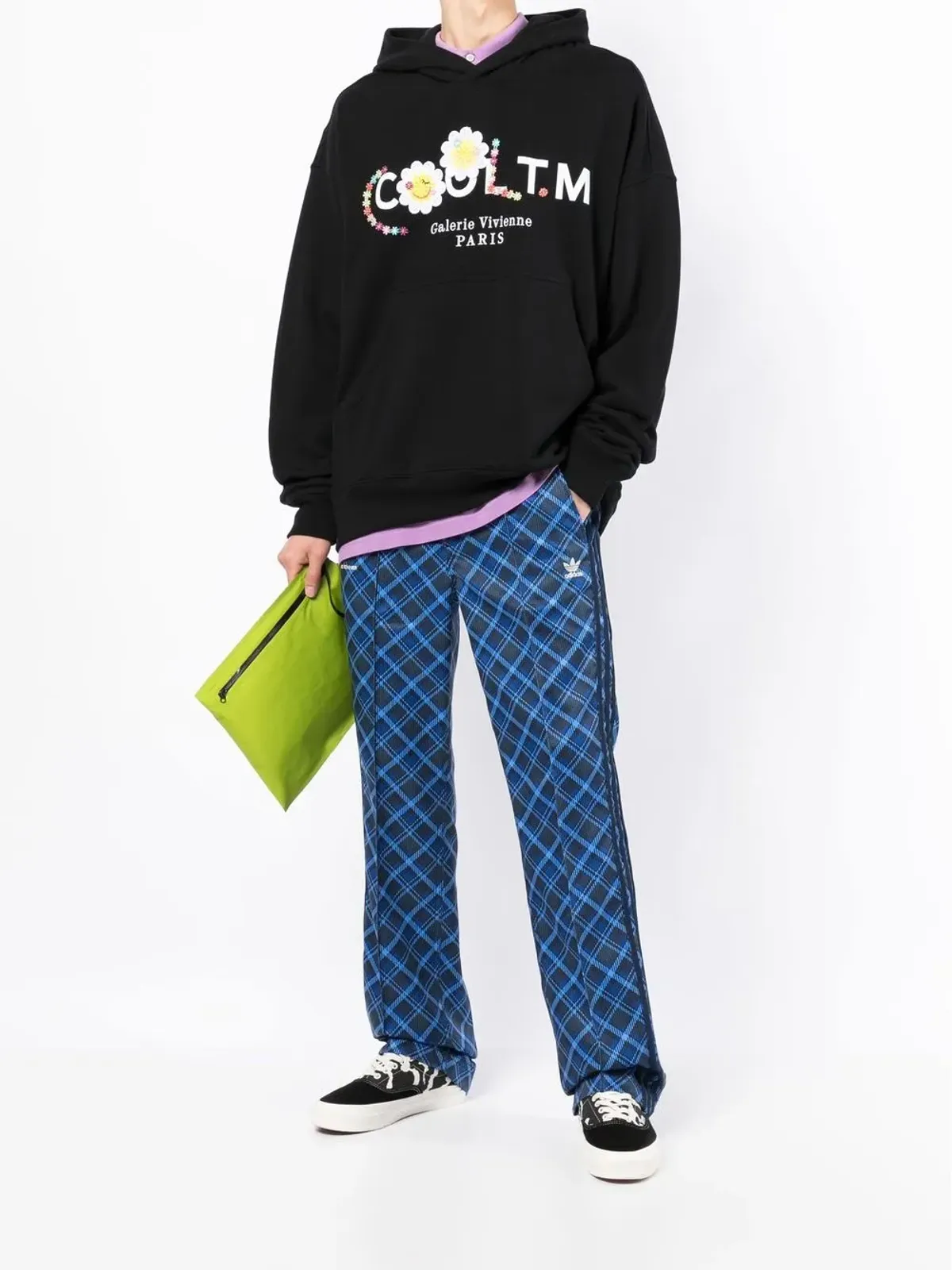 COOL T.M ロゴ刺繍オーバーサイズフーディ - 画像2