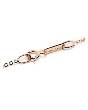 Anita Ko 18K ローズゴールド ダイヤモンド ラリエット ネックレス ピンク - サムネイル4