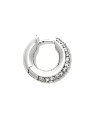 Spinelli Kilcollin 18金イエローゴールド パヴェセット ハギー・フープ・イヤリング - サムネイル2