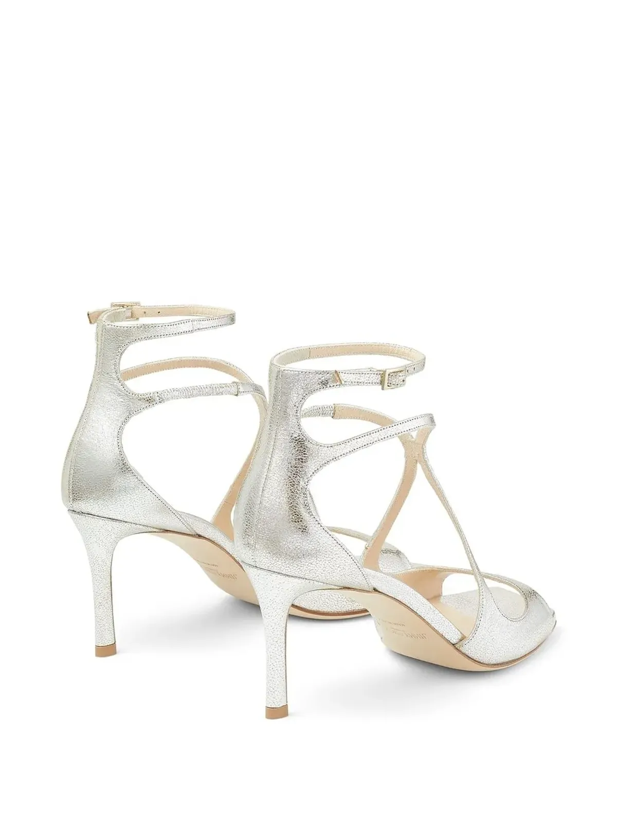 Jimmy Choo Azia 75 アンクルストラップサンダル - 画像3