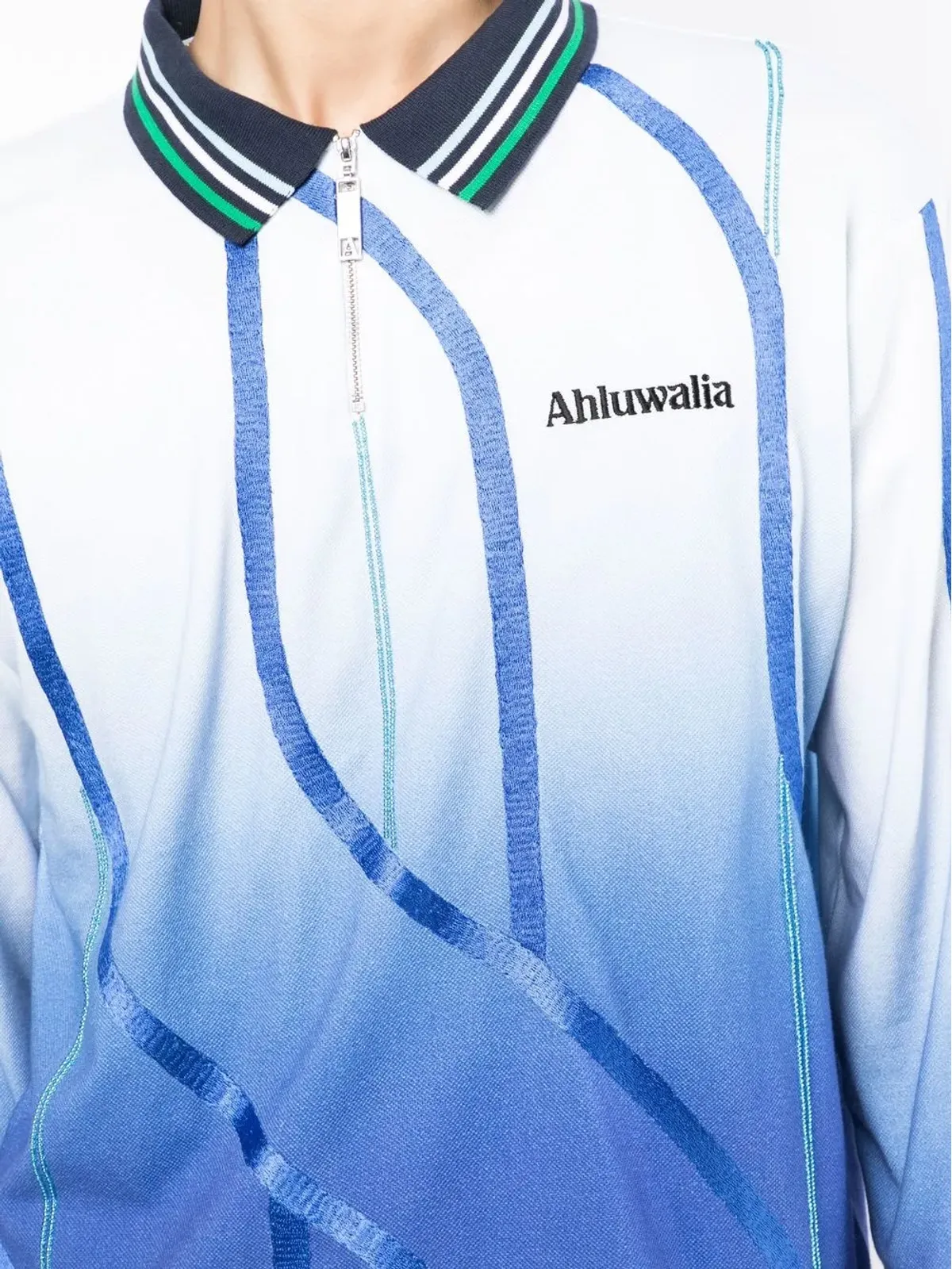 Ahluwalia Expression長袖ポロシャツ - 画像5