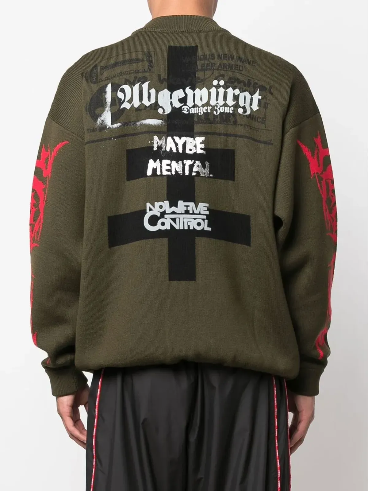 VETEMENTS Maybe Mental jumper - 画像5