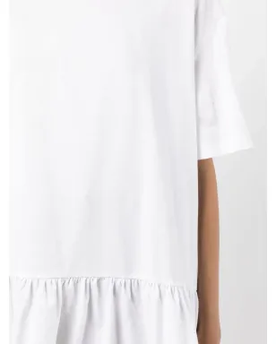 Fabiana Filippi 綿麻混紡のペプラムTシャツ - サムネイル5