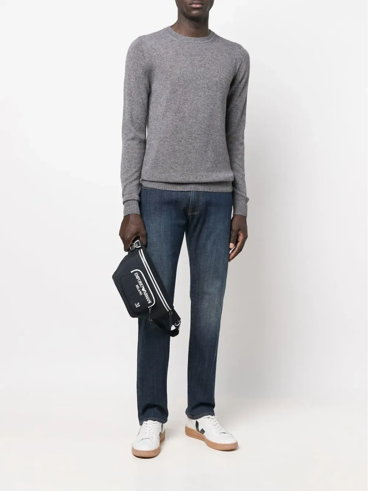 Emporio Armani ファインニットカシミヤセーター - 画像2