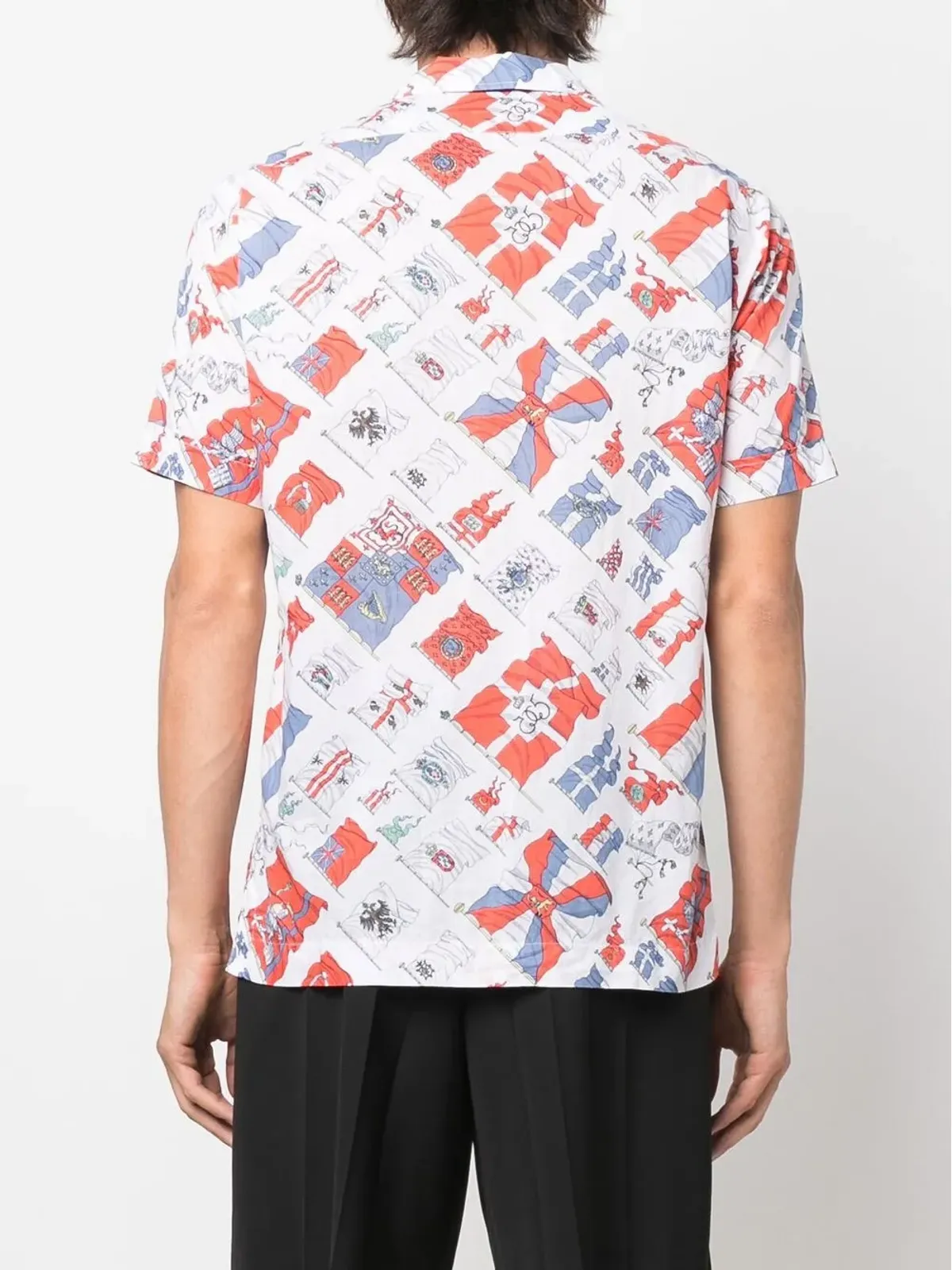 Hermès Pre-Owned 1970s Pavois shirt - White - 画像4