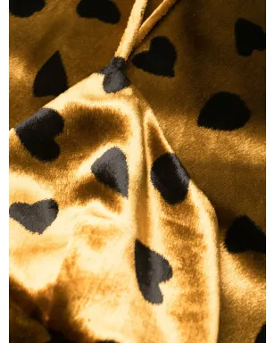 Saint Laurent ハートプリントドレス - サムネイル5