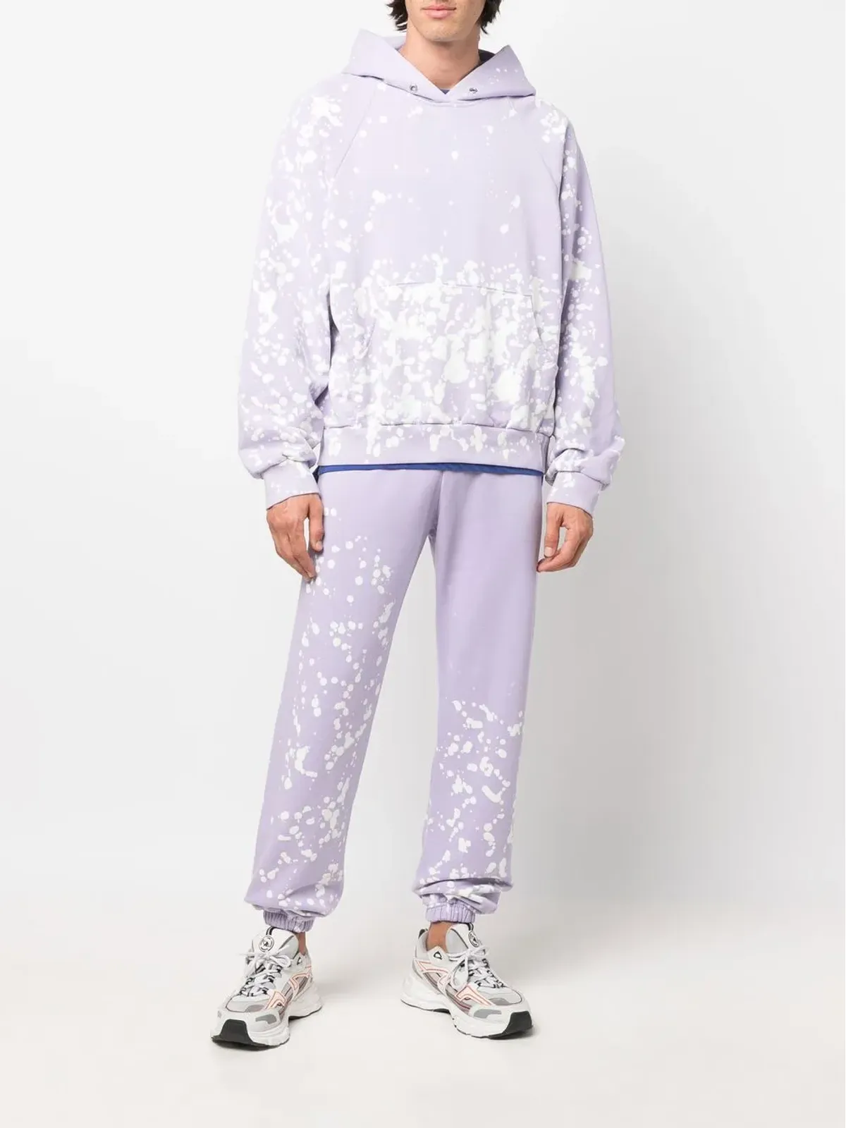 Liberal Youth Ministry paint print track pants - 画像2