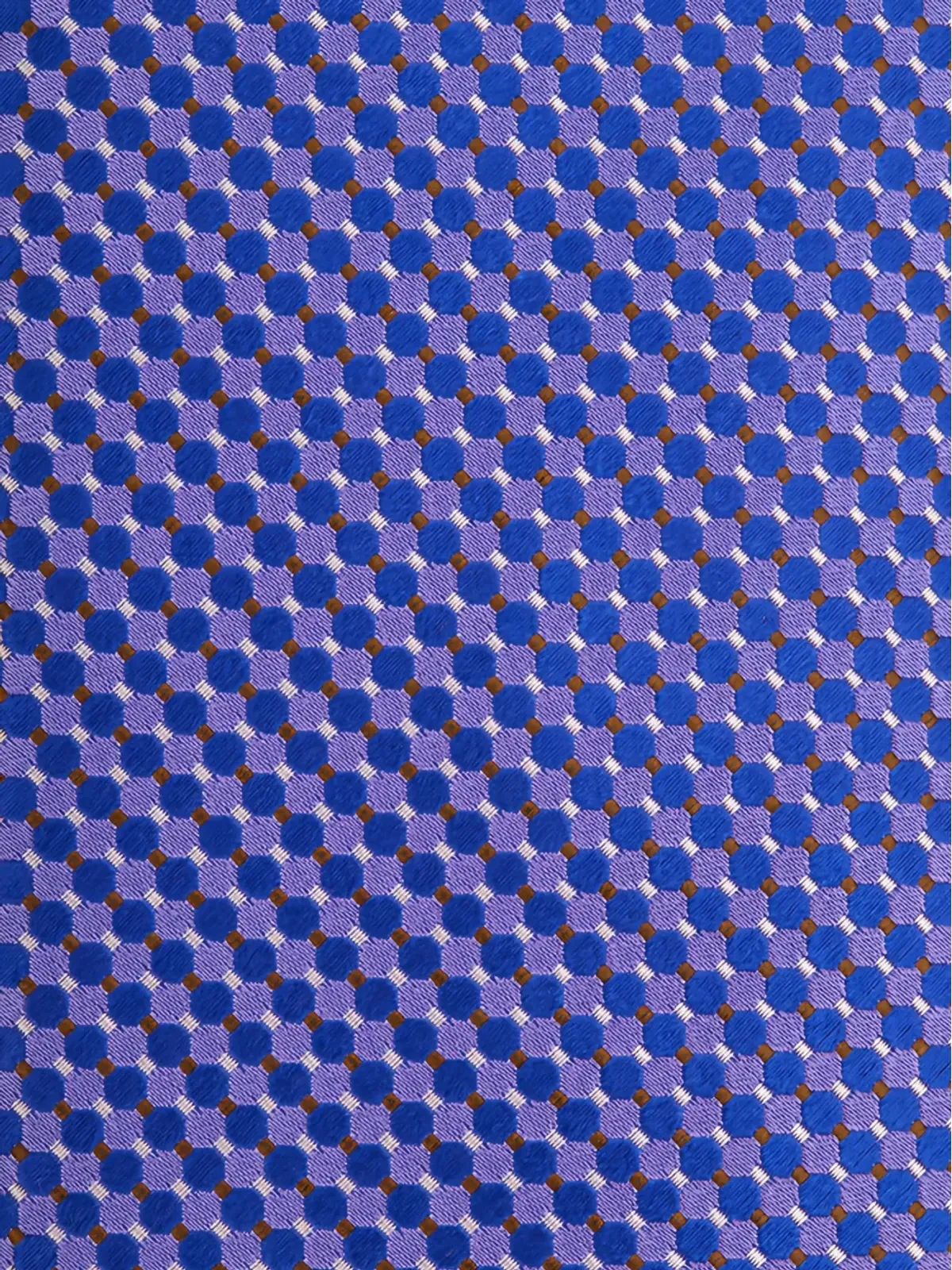 Eton ジオメトリック柄ネクタイ - 画像2