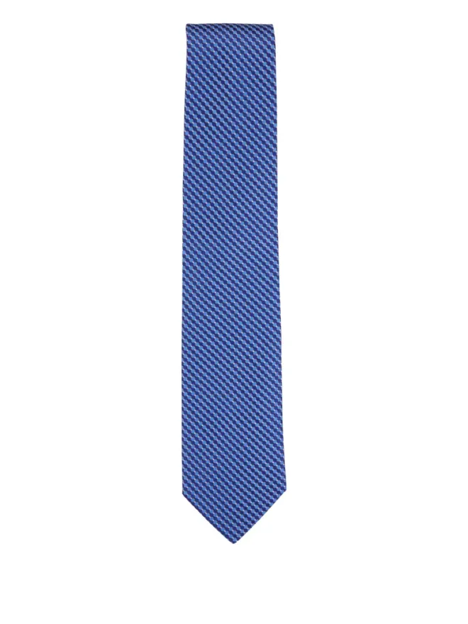 Eton Eton 幾何学模様シルクタイの商品画像