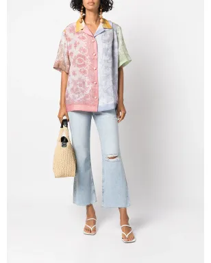 rag & bone Maya ハイライズ クロップド フレアジーンズ - サムネイル2