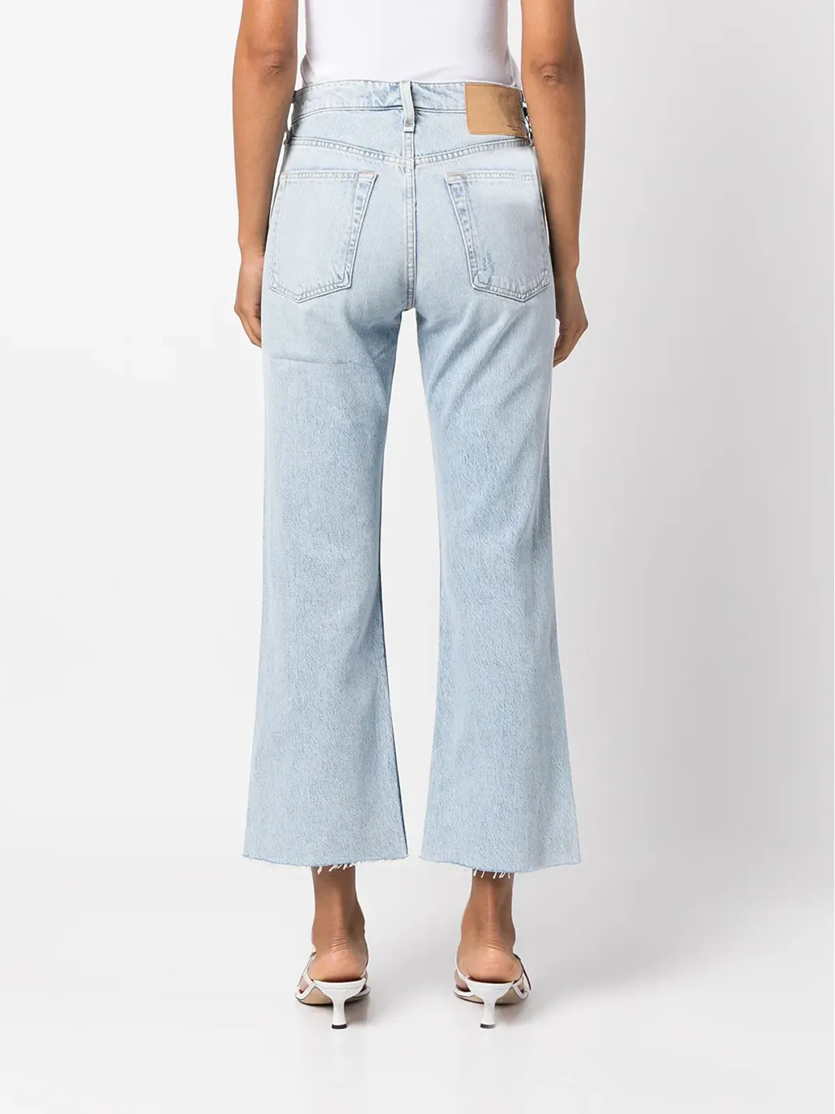 rag & bone Maya ハイライズ クロップド フレアジーンズ - 画像4