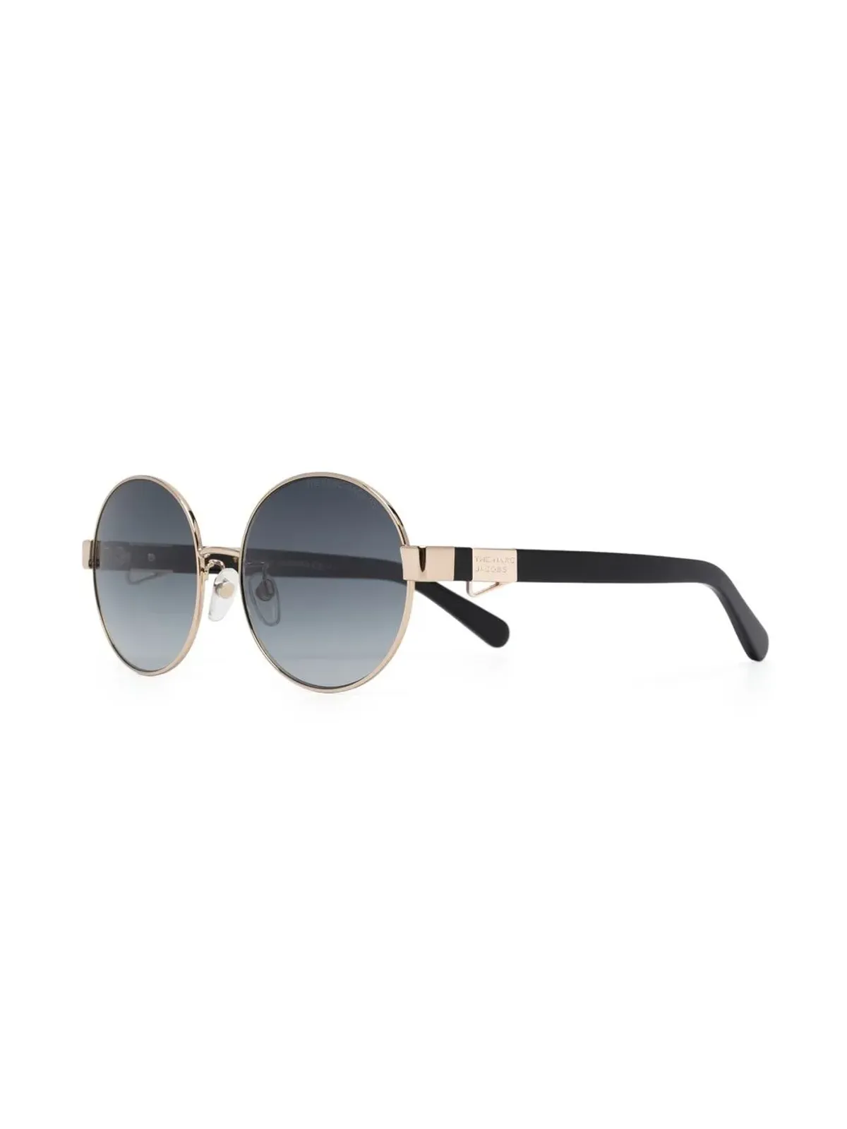 Marc Jacobs Eyewear ラウンドフレーム サングラス - ゴールド - 画像2