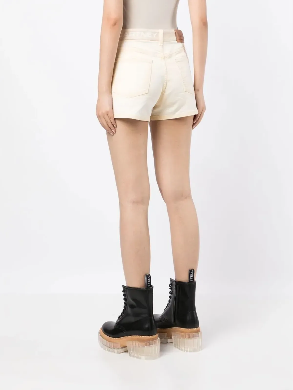 Stella McCartney ロゴウエストバンドミニショーツ - 画像4